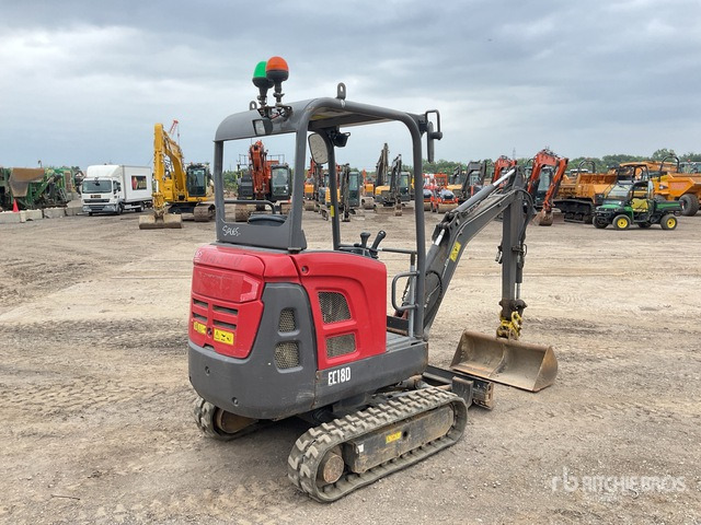 2017 Volvo EC18D Mini Excavator: <6.6t - Mini bager: slika 3 2017 Volvo EC18D Mini Excavator: <6.6t - Mini bager: slika 3