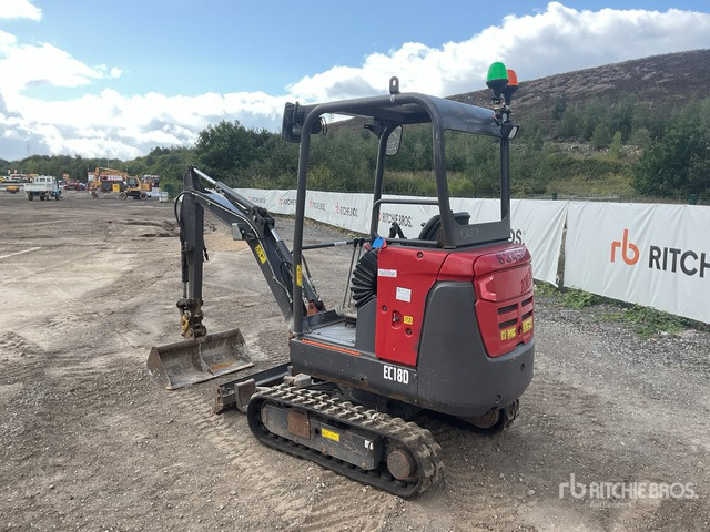 2017 Volvo EC18D Mini Excavator: <6.6t - Mini bager: slika 3 2017 Volvo EC18D Mini Excavator: <6.6t - Mini bager: slika 3