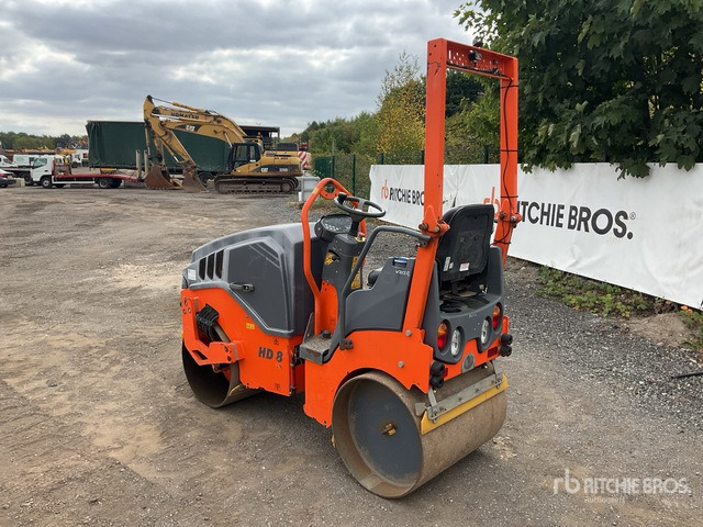 2018 Hamm HD8VV Double Drum Roller - Valjak za puteve: slika 3 2018 Hamm HD8VV Double Drum Roller - Valjak za puteve: slika 3