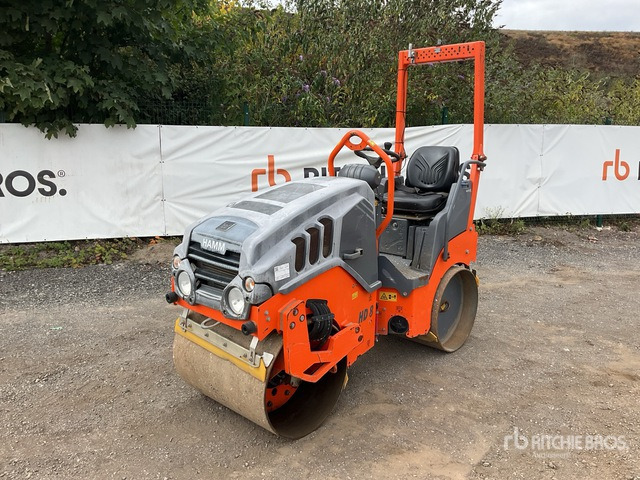 2018 Hamm HD8VV Double Drum Roller - Valjak za puteve: slika 1 2018 Hamm HD8VV Double Drum Roller - Valjak za puteve: slika 1