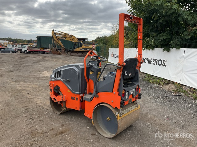 2018 Hamm HD8VV Double Drum Roller - Valjak za puteve: slika 3 2018 Hamm HD8VV Double Drum Roller - Valjak za puteve: slika 3