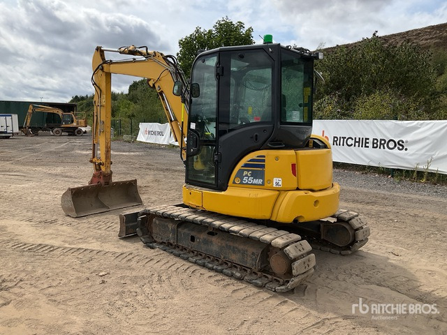 2018 Komatsu PC55MR-5 Mini Excavator: <6.6t - Mini bager: slika 3 2018 Komatsu PC55MR-5 Mini Excavator: <6.6t - Mini bager: slika 3