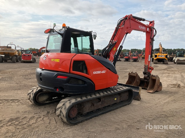 2018 Kubota KX080-4a Tracked Excavator - Bager guseničar: slika 3 2018 Kubota KX080-4a Tracked Excavator - Bager guseničar: slika 3