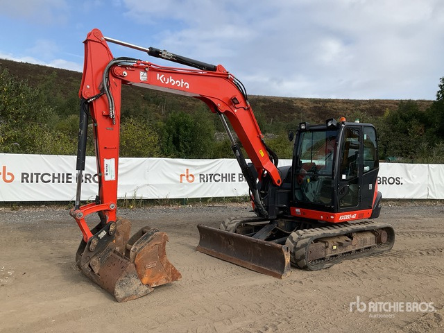 2018 Kubota KX080-4a Tracked Excavator - Bager guseničar: slika 1 2018 Kubota KX080-4a Tracked Excavator - Bager guseničar: slika 1