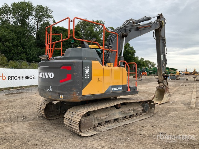 2018 Volvo EC140EL Tracked Excavator - Bager guseničar: slika 3 2018 Volvo EC140EL Tracked Excavator - Bager guseničar: slika 3