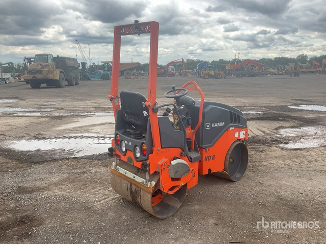 2019 Hamm HD8VV Double Drum Roller - Valjak za puteve: slika 4 2019 Hamm HD8VV Double Drum Roller - Valjak za puteve: slika 4