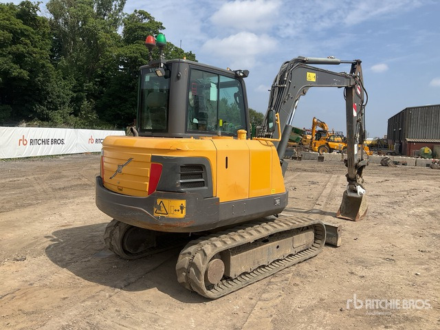 2019 Volvo E55C Mini Excavator: <6.6t - Mini bager: slika 4 2019 Volvo E55C Mini Excavator: <6.6t - Mini bager: slika 4
