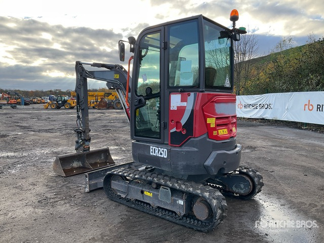 2019 Volvo ECR25D Mini Excavator: <6.6t - Mini bager: slika 3 2019 Volvo ECR25D Mini Excavator: <6.6t - Mini bager: slika 3