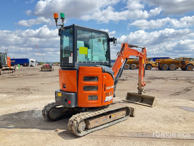 2022 Hitachi ZX26U-6 CLR Mini Excavator: <6.6t - Mini bager: slika 3 2022 Hitachi ZX26U-6 CLR Mini Excavator: <6.6t - Mini bager: slika 3