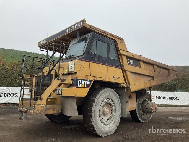 Cat 771D Haul Truck - Kiper sa krutom šasijom/ Kiper za kamen: slika 2 Cat 771D Haul Truck - Kiper sa krutom šasijom/ Kiper za kamen: slika 2