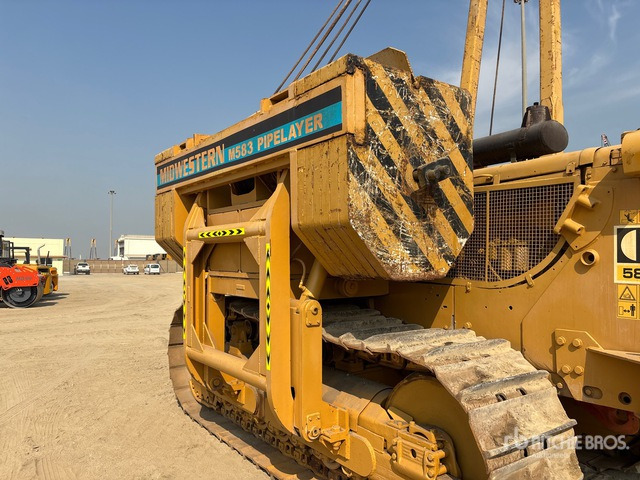 1980 Cat D8K w/ Midwestern M583 Conversion Pipelayer - Mašina za polaganje cevi: slika 4 1980 Cat D8K w/ Midwestern M583 Conversion Pipelayer - Mašina za polaganje cevi: slika 4
