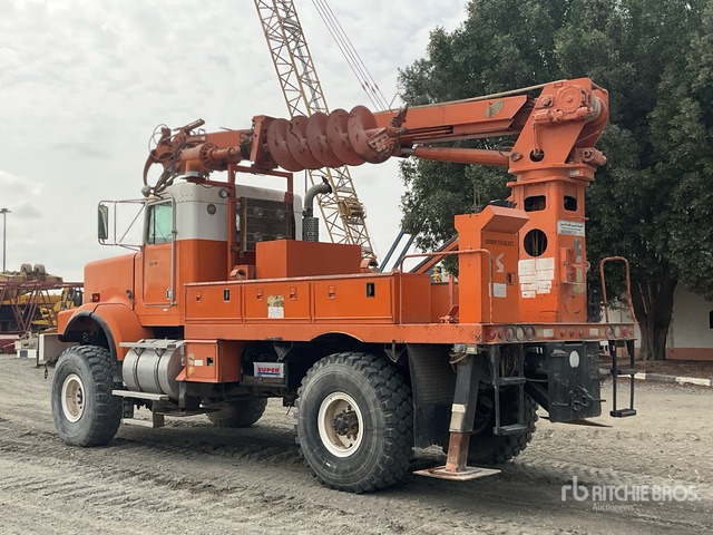 1995 Kenworth C500 Simon Telelect 92-45 on 4x4 Drill Truck - Tarup/ Mulčer: slika 4 1995 Kenworth C500 Simon Telelect 92-45 on 4x4 Drill Truck - Tarup/ Mulčer: slika 4