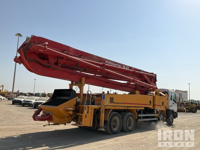 2002 Isuzu CXH50T 2003 Putzmeister M42 on 8x4 Twi ... Concrete Pump Truck - Auto pumpa za beton: slika 3 2002 Isuzu CXH50T 2003 Putzmeister M42 on 8x4 Twi ... Concrete Pump Truck - Auto pumpa za beton: slika 3