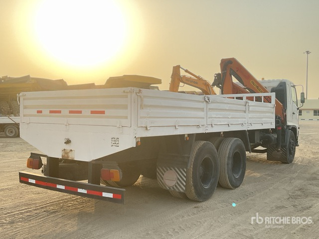 2008 Hino 145 2007 Palfinger K10000 Knuckle B ... Flatbed Truck with Crane - Kamion sa tovarnim sandukom, Kamion sa dizalicom: slika 3 2008 Hino 145 2007 Palfinger K10000 Knuckle B ... Flatbed Truck with Crane - Kamion sa tovarnim sandukom, Kamion sa dizalicom: slika 3