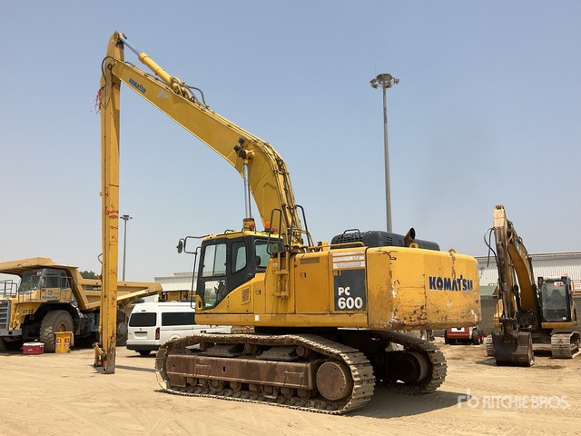 2008 Komatsu PC600-7 Long Reach Tracked Excavator - Bager guseničar: slika 4 2008 Komatsu PC600-7 Long Reach Tracked Excavator - Bager guseničar: slika 4