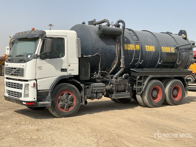 2008 Volvo FM400 6x4 20000 L Vacuum Tanker Truck - Vakuumska cisterna: slika 1 2008 Volvo FM400 6x4 20000 L Vacuum Tanker Truck - Vakuumska cisterna: slika 1