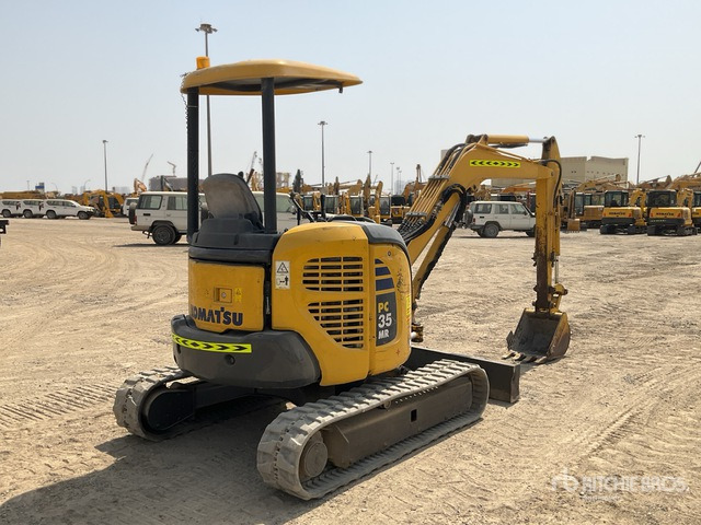 2015 Komatsu PC35MR-3 - Mini bager: slika 4 2015 Komatsu PC35MR-3 - Mini bager: slika 4