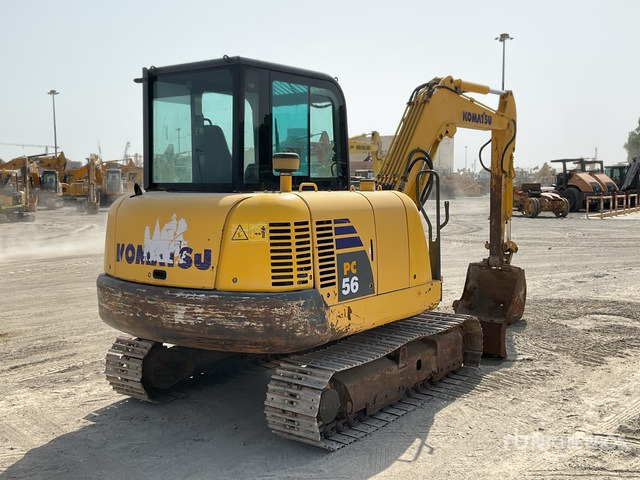 2017 Komatsu PC56-7 - Mini bager: slika 3 2017 Komatsu PC56-7 - Mini bager: slika 3