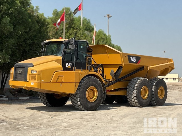 2018 Cat 745 - Zglobni kiper: slika 1 2018 Cat 745 - Zglobni kiper: slika 1
