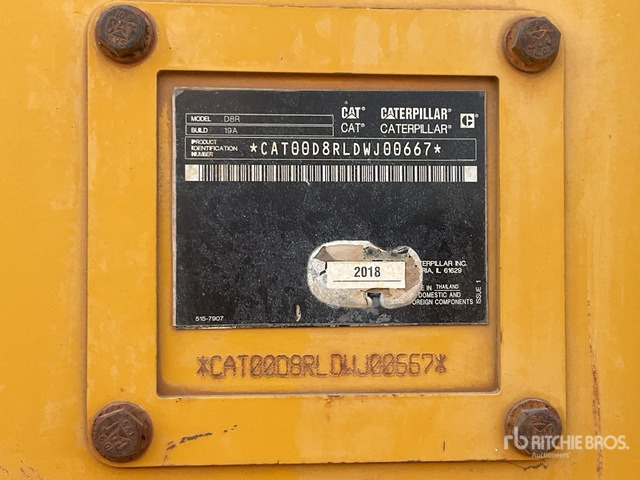 2018 Cat D8R - Buldožer: slika 1 2018 Cat D8R - Buldožer: slika 1