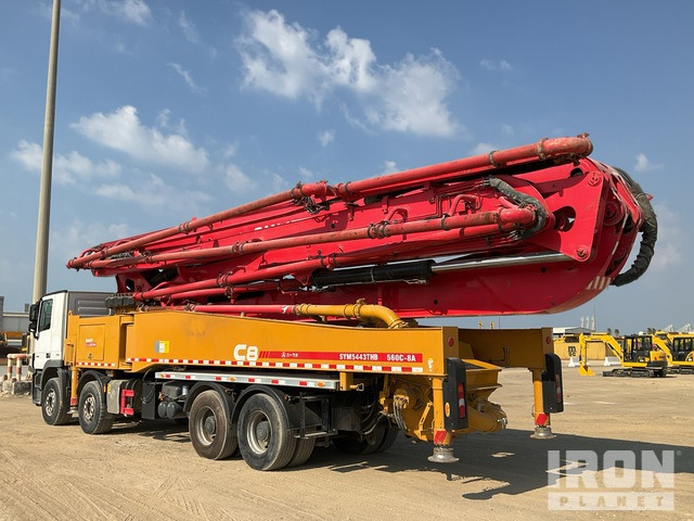 2019 Mercedes-Benz Actros 4141 2019 Sany SYM5443THB 56 m on 8x ... Concrete Pump Truck - Auto pumpa za beton: slika 3 2019 Mercedes-Benz Actros 4141 2019 Sany SYM5443THB 56 m on 8x ... Concrete Pump Truck - Auto pumpa za beton: slika 3