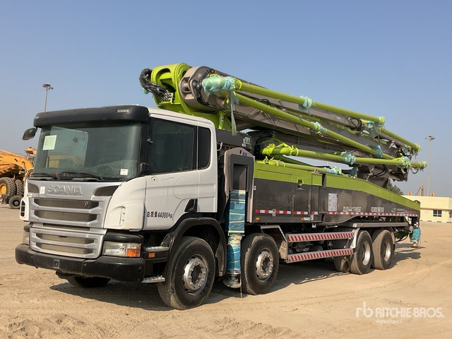 2019 Scania P420 2019 Zoomlion ZLJ5441THBSE 56 m ... Concrete Pump Truck - Auto pumpa za beton: slika 2 2019 Scania P420 2019 Zoomlion ZLJ5441THBSE 56 m ... Concrete Pump Truck - Auto pumpa za beton: slika 2