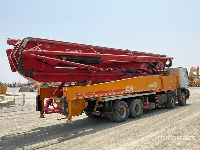 2020 Mercedes-Benz Actros 4141 2020 Sany SYM5449THBE 56 m on 8 ... Concrete Pump Truck - Auto pumpa za beton: slika 4 2020 Mercedes-Benz Actros 4141 2020 Sany SYM5449THBE 56 m on 8 ... Concrete Pump Truck - Auto pumpa za beton: slika 4