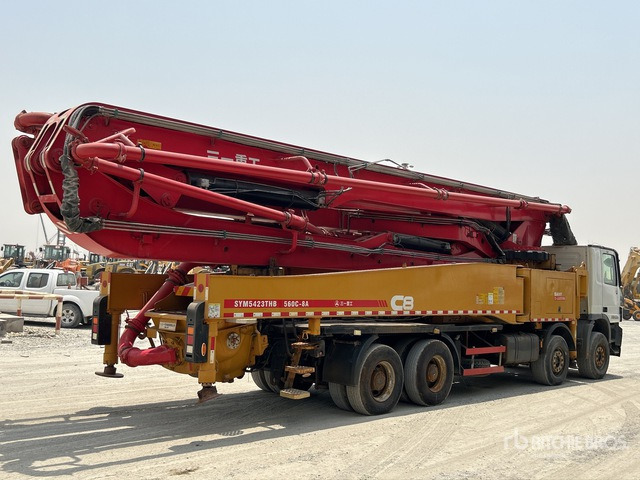 2020 Mercedes-Benz Actros 4141 2020 Sany SYM5449THBE 56 m on 8 ... Concrete Pump Truck - Tarup/ Mulčer: slika 4 2020 Mercedes-Benz Actros 4141 2020 Sany SYM5449THBE 56 m on 8 ... Concrete Pump Truck - Tarup/ Mulčer: slika 4