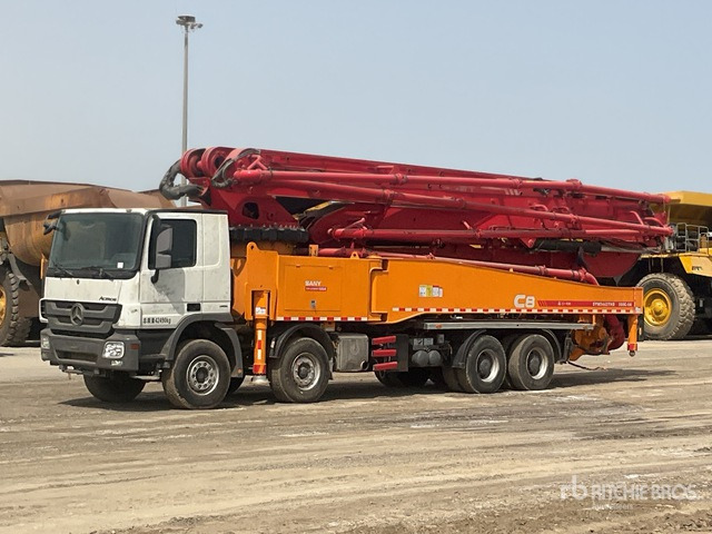 2020 Mercedes-Benz Actros 4143 2020 Sany SYM5449THBE 56 m on 8 ... Concrete Pump Truck - Auto pumpa za beton: slika 1 2020 Mercedes-Benz Actros 4143 2020 Sany SYM5449THBE 56 m on 8 ... Concrete Pump Truck - Auto pumpa za beton: slika 1