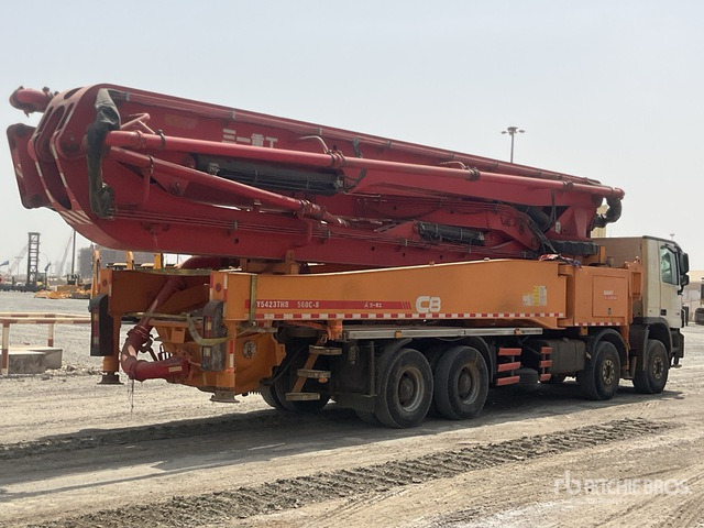 2020 Mercedes-Benz Actros 4143 2020 Sany SYM5449THBE 56 m on 8 ... Concrete Pump Truck - Auto pumpa za beton: slika 4 2020 Mercedes-Benz Actros 4143 2020 Sany SYM5449THBE 56 m on 8 ... Concrete Pump Truck - Auto pumpa za beton: slika 4