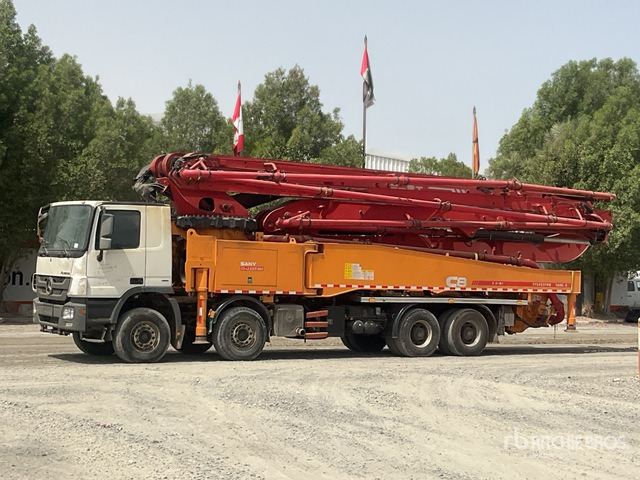 2020 Mercedes-Benz Actros 4143 2020 Sany SYM5449THBE 56 m on 8 ... Concrete Pump Truck - Auto pumpa za beton: slika 1 2020 Mercedes-Benz Actros 4143 2020 Sany SYM5449THBE 56 m on 8 ... Concrete Pump Truck - Auto pumpa za beton: slika 1