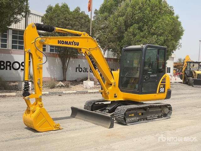 2022 Komatsu PC58-8 Mini Excavator: <6.6t - Mini bager: slika 1 2022 Komatsu PC58-8 Mini Excavator: <6.6t - Mini bager: slika 1