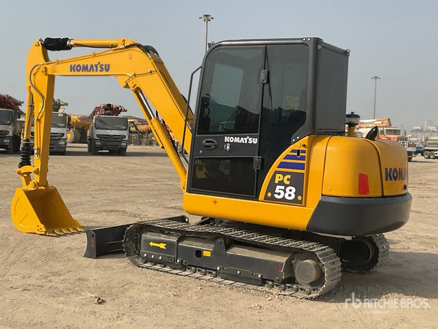 2022 Komatsu PC58-8 - Mini bager: slika 4 2022 Komatsu PC58-8 - Mini bager: slika 4