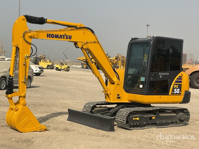 2022 Komatsu PC58-8 - Mini bager: slika 1 2022 Komatsu PC58-8 - Mini bager: slika 1