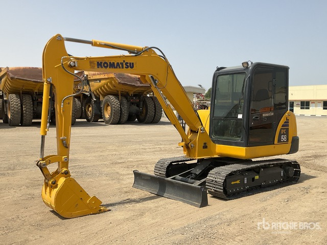 2022 Komatsu PC58-8 - Mini bager: slika 2 2022 Komatsu PC58-8 - Mini bager: slika 2