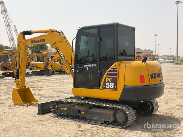 2022 Komatsu PC58-8 - Mini bager: slika 3 2022 Komatsu PC58-8 - Mini bager: slika 3