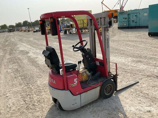 2022 Toyota 3FBKL5 500 kg Electric Forklift - Električni viljuškar: slika 4 2022 Toyota 3FBKL5 500 kg Electric Forklift - Električni viljuškar: slika 4