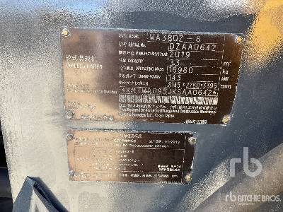 KOMATSU WA380Z-6 - Utovarivač točkaš: slika 1 KOMATSU WA380Z-6 - Utovarivač točkaš: slika 1
