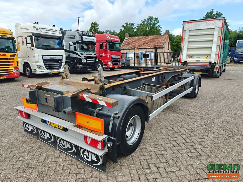 A.J.K. AEEL/10-20/19.5 2-Assen Gigant - Container Aanhanger - Schijfremmen - Luchtvering - Borgingssysteem - Prikolica za prevoz kontejnera/ Prikolica sa promenjivim sandukom: slika 2 A.J.K. AEEL/10-20/19.5 2-Assen Gigant - Container Aanhanger - Schijfremmen - Luchtvering - Borgingssysteem - Prikolica za prevoz kontejnera/ Prikolica sa promenjivim sandukom: slika 2