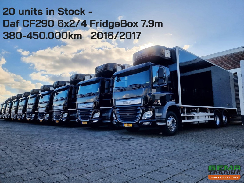 DAF CF 280 FAN 6x2/4 DagCab Euro6 - Koel-VriesBak 7.9m + Carrier Supra 1150MT + Laadklep 2000kg - 10/2025APK - Hladnjača: slika 1 DAF CF 280 FAN 6x2/4 DagCab Euro6 - Koel-VriesBak 7.9m + Carrier Supra 1150MT + Laadklep 2000kg - 10/2025APK - Hladnjača: slika 1