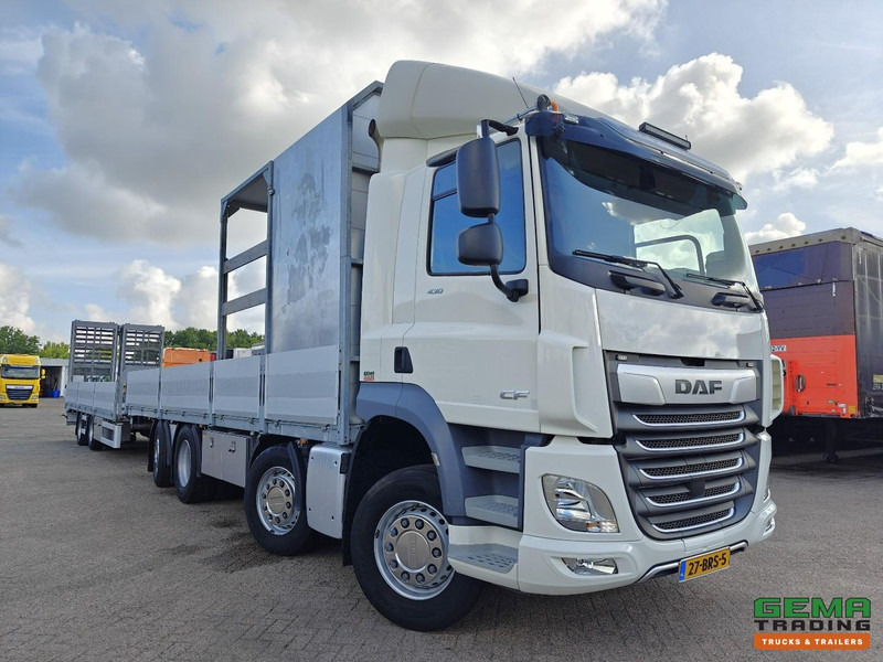 DAF CF 430 FAX 8x2/6 Dagcabine Euro6D - Machine Transporter + 2assige Aanhanger - Hydraulische Rampen - Afneembare 10.000L WaterTank - 20.000km! Origineel - Kamion za prevoz automobila: slika 4 DAF CF 430 FAX 8x2/6 Dagcabine Euro6D - Machine Transporter + 2assige Aanhanger - Hydraulische Rampen - Afneembare 10.000L WaterTank - 20.000km! Origineel - Kamion za prevoz automobila: slika 4