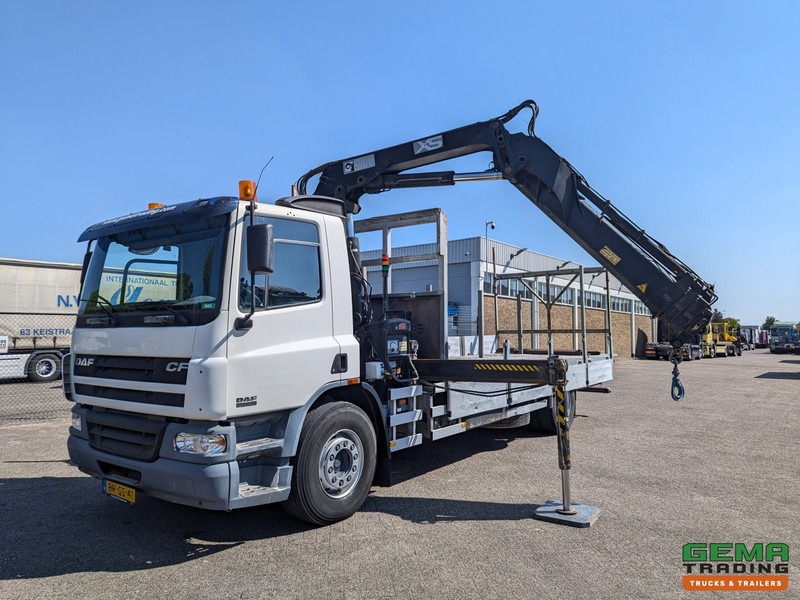 DAF CF75.250 4x2 Dagcab Euro3 - Open laadbak 6.14m + Hiab XS144-E3+3H - RadioGrafisch - 315.000km - TOP! - Kamion sa tovarnim sandukom, Kamion sa dizalicom: slika 1 DAF CF75.250 4x2 Dagcab Euro3 - Open laadbak 6.14m + Hiab XS144-E3+3H - RadioGrafisch - 315.000km - TOP! - Kamion sa tovarnim sandukom, Kamion sa dizalicom: slika 1