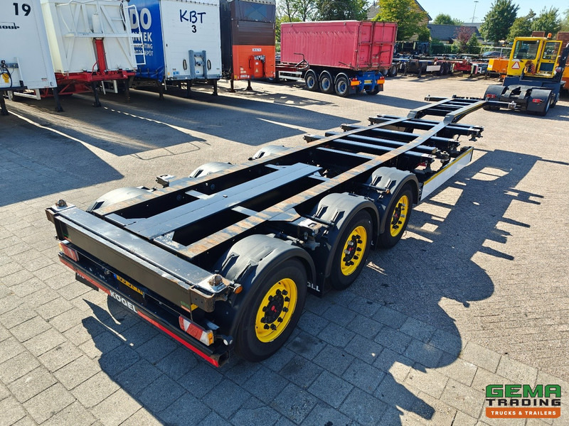 Kögel PORT 40 SIMPLEX 20 3-Assen SAF - Schijfremmen - 20/30/40FT Aansluiting - Achterschuiver - Poluprikolica za prevoz kontejnera/ Poluprikolica sa promenjivim sandukom: slika 4 Kögel PORT 40 SIMPLEX 20 3-Assen SAF - Schijfremmen - 20/30/40FT Aansluiting - Achterschuiver - Poluprikolica za prevoz kontejnera/ Poluprikolica sa promenjivim sandukom: slika 4
