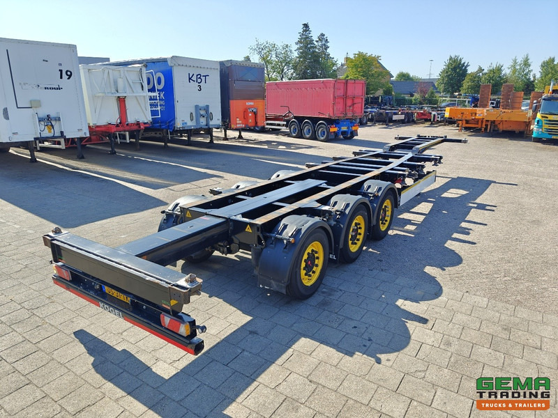 Kögel PORT 40 SIMPLEX 20 3-Assen SAF - Schijfremmen - 20/30/40FT Aansluiting - Achterschuiver - Poluprikolica za prevoz kontejnera/ Poluprikolica sa promenjivim sandukom: slika 2 Kögel PORT 40 SIMPLEX 20 3-Assen SAF - Schijfremmen - 20/30/40FT Aansluiting - Achterschuiver - Poluprikolica za prevoz kontejnera/ Poluprikolica sa promenjivim sandukom: slika 2