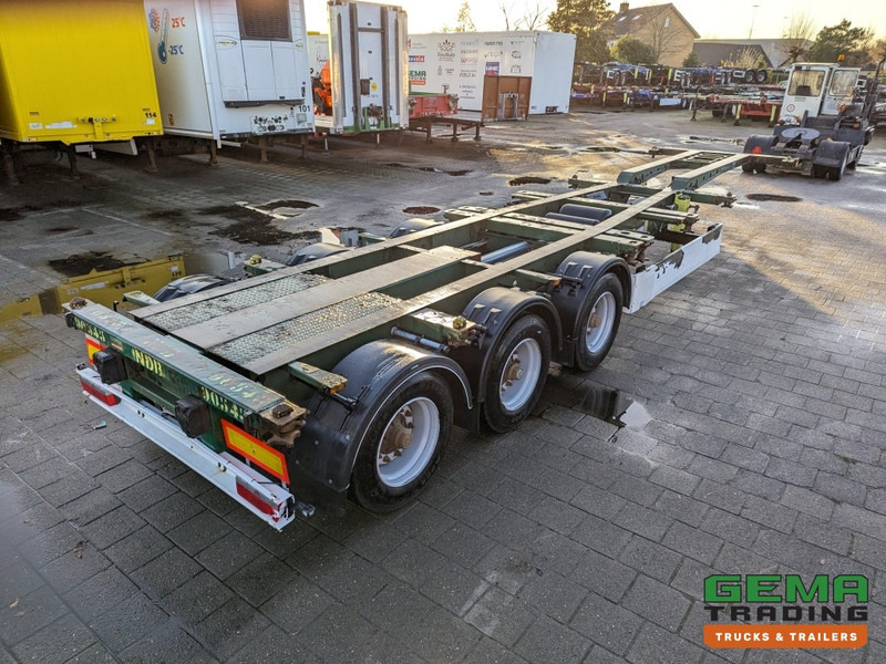 Krone SD 27 3-Assen BPW Backslider - DrumBrakes - 20 2x20FT/30/40FT - 10+ Units in Stock (O1931) - Poluprikolica za prevoz kontejnera/ Poluprikolica sa promenjivim sandukom: slika 1 Krone SD 27 3-Assen BPW Backslider - DrumBrakes - 20 2x20FT/30/40FT - 10+ Units in Stock (O1931) - Poluprikolica za prevoz kontejnera/ Poluprikolica sa promenjivim sandukom: slika 1