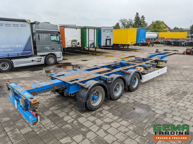 Krone SD 27 3-Assen BPW DrumBrakes - 5280kg - 1x 20FT 2x 20FT 30FT 40FT (O1867) - Poluprikolica za prevoz kontejnera/ Poluprikolica sa promenjivim sandukom: slika 1 Krone SD 27 3-Assen BPW DrumBrakes - 5280kg - 1x 20FT 2x 20FT 30FT 40FT (O1867) - Poluprikolica za prevoz kontejnera/ Poluprikolica sa promenjivim sandukom: slika 1