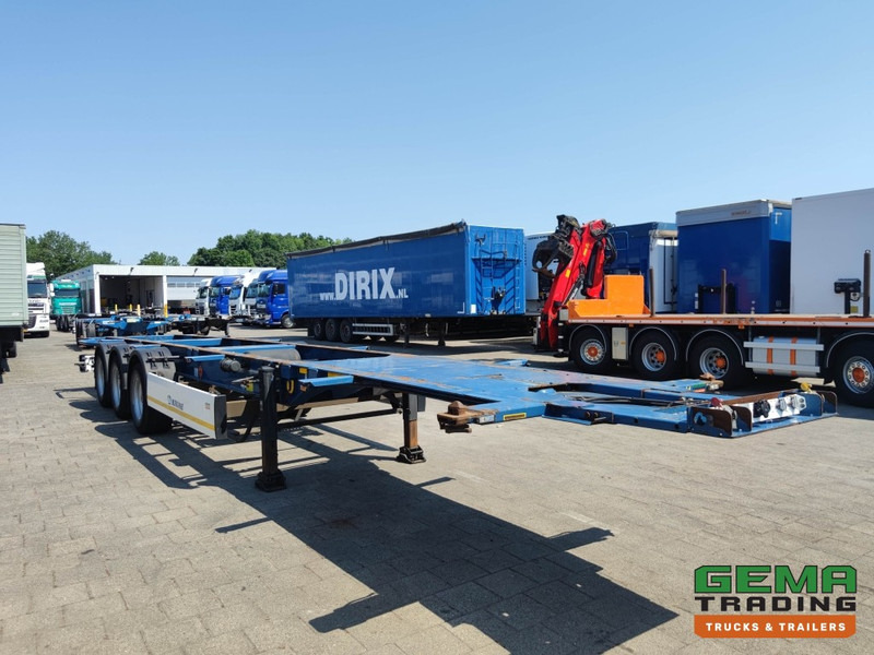 Krone SD 40 45 FT ContainerChassis 4720kg - BPW drum Brakes (O1503) - Poluprikolica za prevoz kontejnera/ Poluprikolica sa promenjivim sandukom: slika 3 Krone SD 40 45 FT ContainerChassis 4720kg - BPW drum Brakes (O1503) - Poluprikolica za prevoz kontejnera/ Poluprikolica sa promenjivim sandukom: slika 3