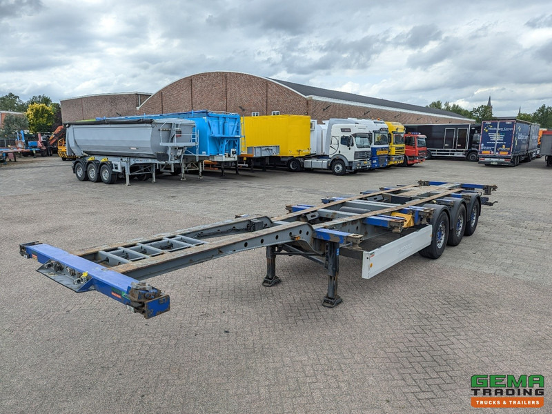 Krone SDC 27 3-Assen SAF - Lift as - Schijfremmen - Achterschuiver - 20 2x20FT/30/40FT - Poluprikolica za prevoz kontejnera/ Poluprikolica sa promenjivim sandukom: slika 1 Krone SDC 27 3-Assen SAF - Lift as - Schijfremmen - Achterschuiver - 20 2x20FT/30/40FT - Poluprikolica za prevoz kontejnera/ Poluprikolica sa promenjivim sandukom: slika 1