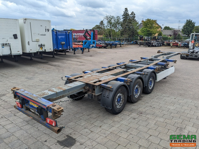 Krone SDC 27 3-Assen SAF - Lift as - Schijfremmen - Achterschuiver - 20 2x20FT/30/40FT - Poluprikolica za prevoz kontejnera/ Poluprikolica sa promenjivim sandukom: slika 2 Krone SDC 27 3-Assen SAF - Lift as - Schijfremmen - Achterschuiver - 20 2x20FT/30/40FT - Poluprikolica za prevoz kontejnera/ Poluprikolica sa promenjivim sandukom: slika 2