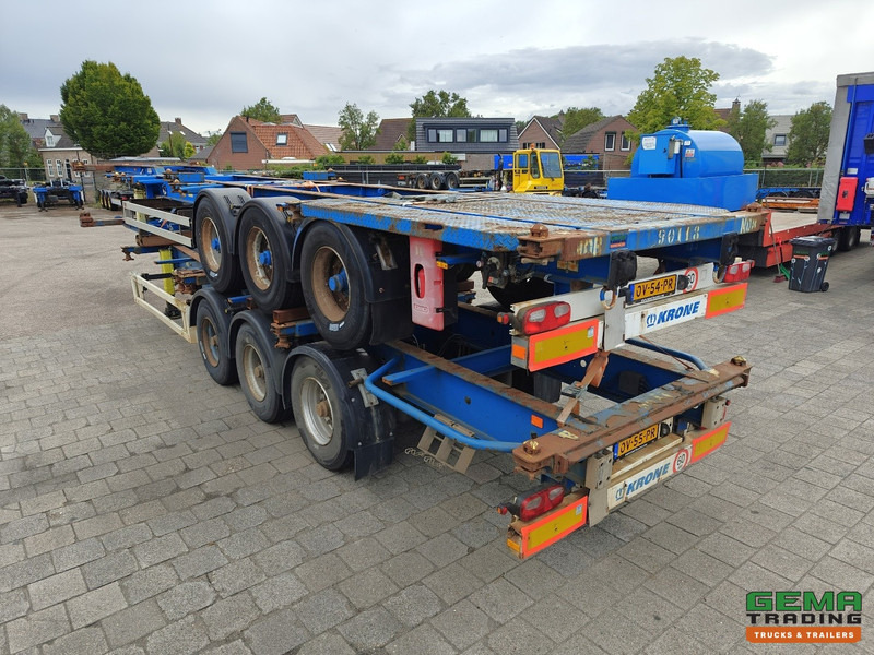 Krone SDC 27 3-assen BPW - DrumBrakes - 4700KG - 2x 20FT 1x 30FT 1x40FT - Pakket van 2 - Poluprikolica za prevoz kontejnera/ Poluprikolica sa promenjivim sandukom: slika 3 Krone SDC 27 3-assen BPW - DrumBrakes - 4700KG - 2x 20FT 1x 30FT 1x40FT - Pakket van 2 - Poluprikolica za prevoz kontejnera/ Poluprikolica sa promenjivim sandukom: slika 3